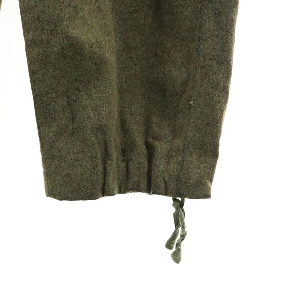 НЕМЕЦКИЕ ВОЕННЫЕ брюки карго с двойными коленями 14 оливковый военный Мужские Б/У