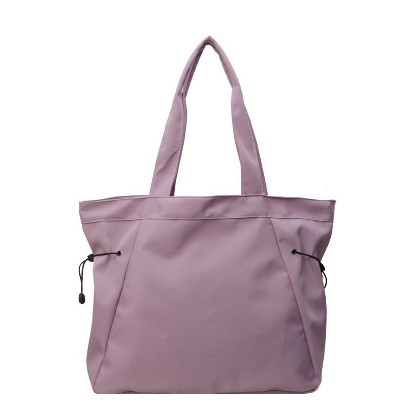 Стильная холщовая сумка-тоут для женщин, большая вместимость, летняя повседневная на плечо