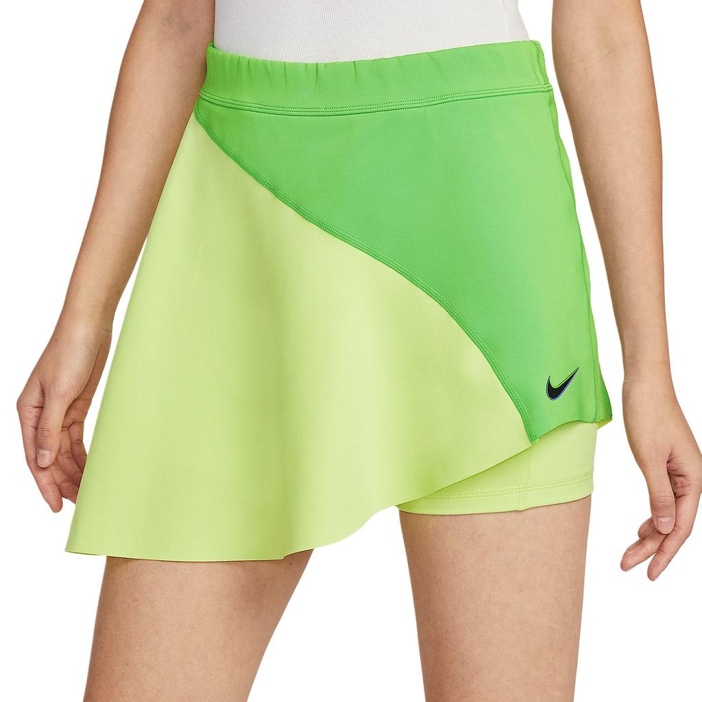 Nike Женская теннисная юбка с высокой талией Nike Court Dri-FIT Slam, цвет Vapor Green II3234-307