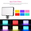 Mini LED Photography Fill Light 120 LED 2500K 9000K Rechargeable Brightness Adjustable Pocket Video Light
