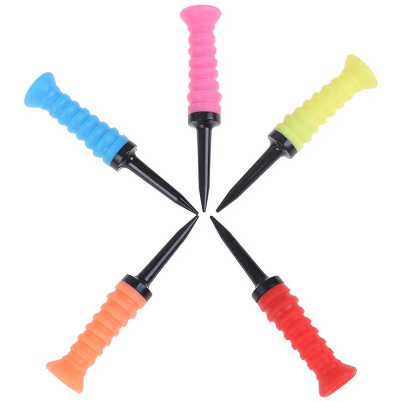 1 шт. эластичная футболка для гольфа из мягкой резины с эластичным гвоздем для мяча с предельным сопротивлением