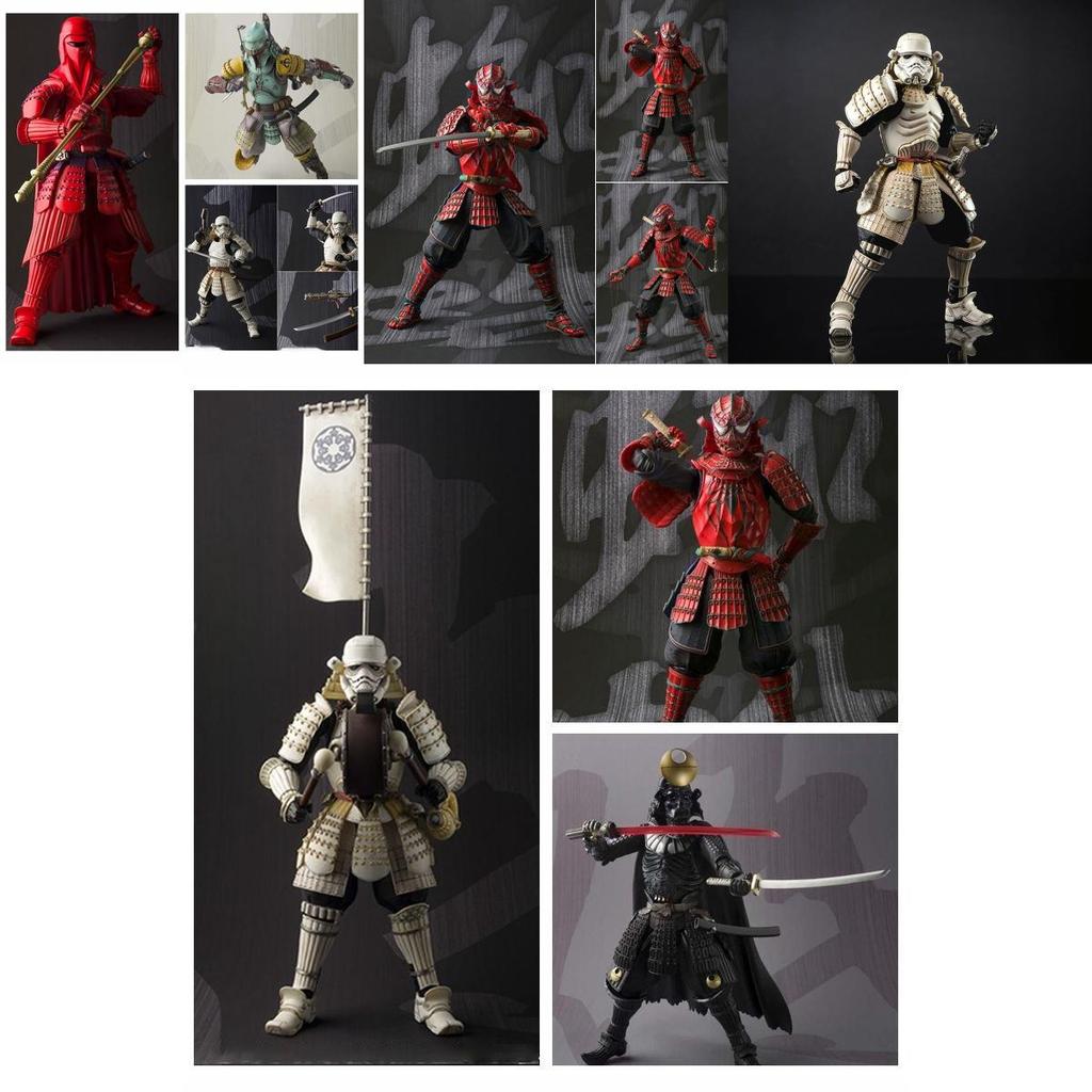 Versatile Anime Star Wars Movie Realization Japanese Samurai Action Figure 7" Perfect For Collectors