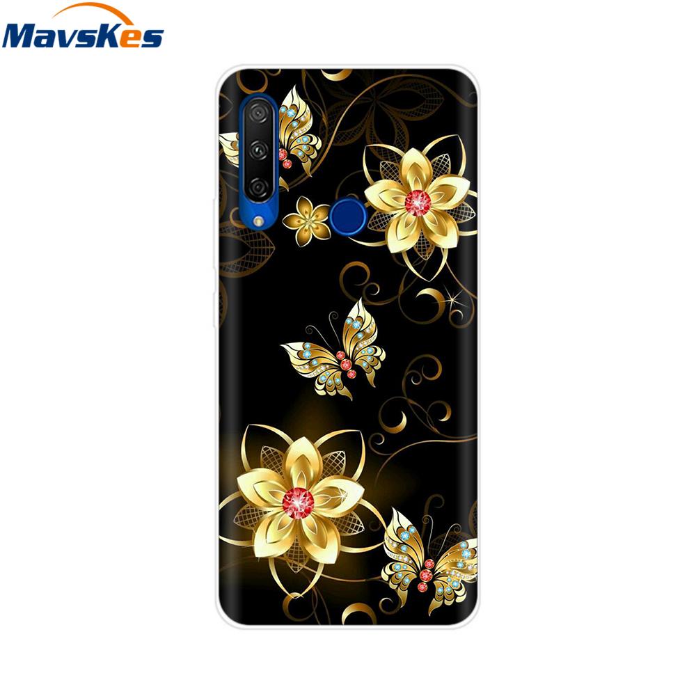 Крашеный чехол для Alcatel 1S 2020 5028Y 5028D Чехол Мягкий силиконовый чехол TPU Funda для Alcatel 1S 2020 Чехол Обложка Etui Бампер Coque