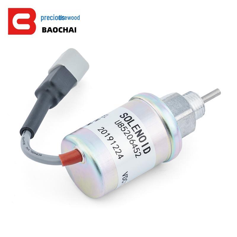 12V Flameout Solenoid Valve for Perkins Engine U85206452