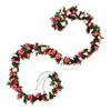 94.5 Inch Artificial Rose Flower Garland Faux Hanging Rose Vine Fake Spring Floral Ivy Garland for Wall Backdrop Wedding Arch Party Background Fence
