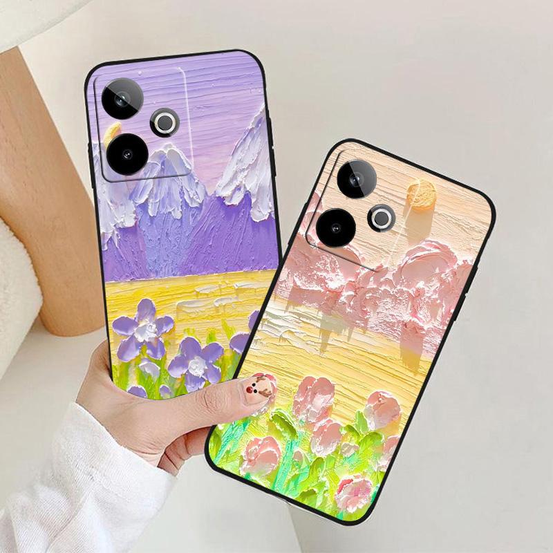 Чехол для Realme GT7 5G Мягкий Силиконовый Задний Чехол Чехол-Крышка для OPPO Realme GT7T GT 7T Ударопрочный Задний Чехол для Телефона