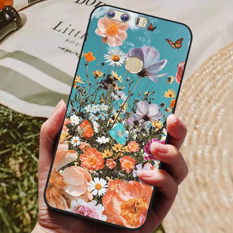 For Huawei Honor 8 5.2-inch Case Silicon Back Cover Phone Case for Huawei Honor 8 Cases Soft bumper coque Honor8 FRD-L19 Coques