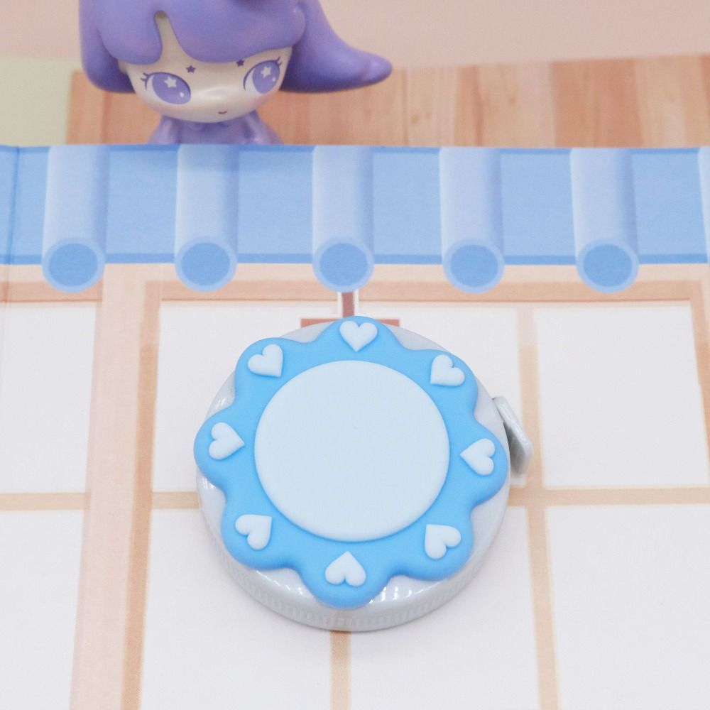 Выдвижная мягкая измерительная лента мультяшная мини-измерительная лента для шитья тканей для тела портного