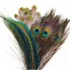 Table Decorations Flower Arrangement Feather Boas Colorful Feathers Natural Peacock Feathers