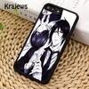Чехол для телефона Krajews Black Butler Kuroshitsuji с аниме для iPhone 14 5 SE 6s 7 8 plus X XR XS 11 12 13 pro max Samsung S21 S22 ultra