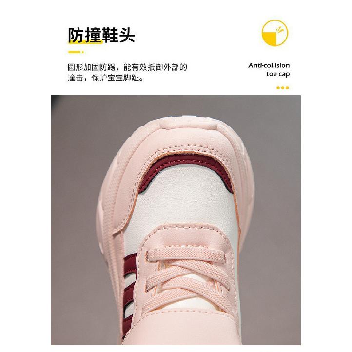 Девочки Хлопковая обувь Зимняя на флисовой подкладке Утолщенная Новая Детская Теплая Спортивные Короткие Ботинки Девочек Волшебные Кроссовки Трендовые