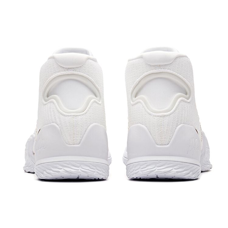 Anta KT3 Thompson Finals High-Top Basketball Shoes Men Sneakers White Platinum 11831101-1