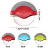 Stainless Steel Pizza Cutter Round Rotating Pizza Cutting Slicer Creative Pizza Slicer  for Home