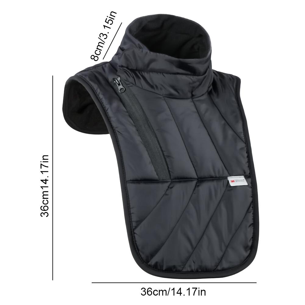 Мотоциклетная защита шеи для мужчин и женщин, зимняя теплая мотоциклетная защита шеи и груди, велосипедная флисовая Балаклава, мотомаска для лица