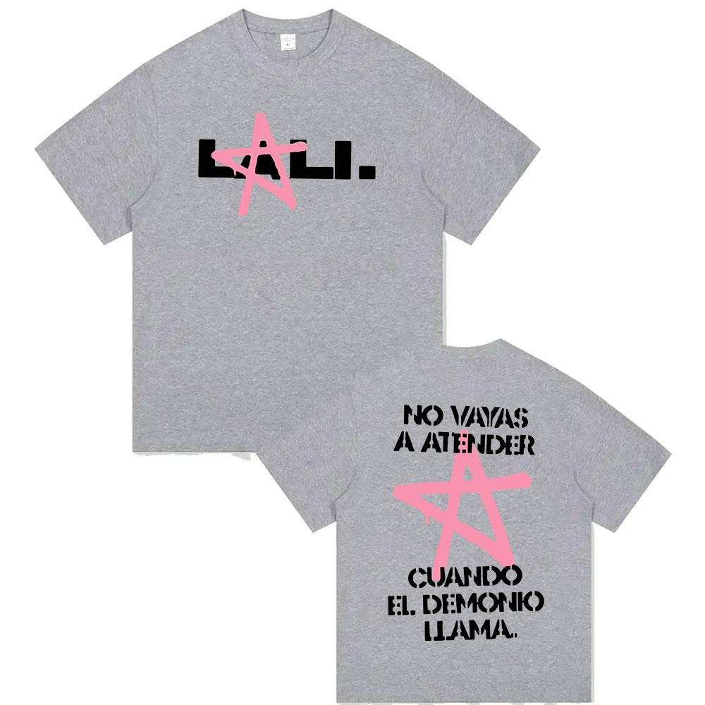 Lali Esposito Tour 2025 Summer Pink Graphic 100pure Cotton Printed Tshirt Men Women Clothing Aesthetic Fashion Retro Oversized