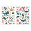 Stickers - MEGACREA DIY - Underwater World - 128 Pieces - Marine Animals - 0.3 To 7.5 Cm