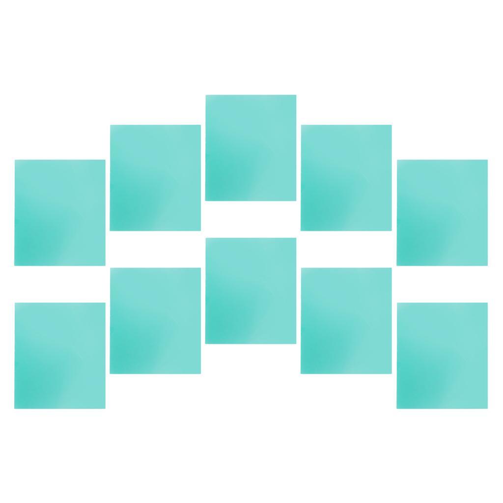 10 защитных листов для ПК с автоматическим затемнением на солнечной энергии, 108x59 мм