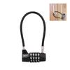 CLEAYODO Wire Cable Adjustable Combination Dial Password Digital Password Suitcase Gym Ideal for Password Lock, Padlock, Padlock, Multi-Digit Lock,