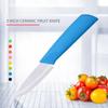 Многоцветный керамический нож для фруктов для кухни 3-дюймовый поварской нож с ножнами универсальный инструмент для нарезки овощей нержавеющий циркониевый