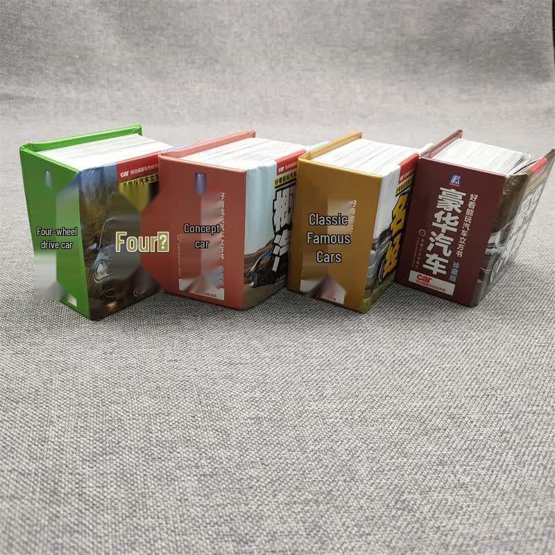 Interactive Car Cube Book Set