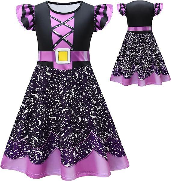 Girls Princess Dress for Birthday Party and Halloween Costume