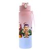 750Ml Water Bottle Christmas K-Pop Demon Hunters Printed Large Capacity Drinking Cup Portable Outdoor Sports Water Cup Children Kid Gift