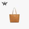 MCM TONI Medium Visetos Tote Bag