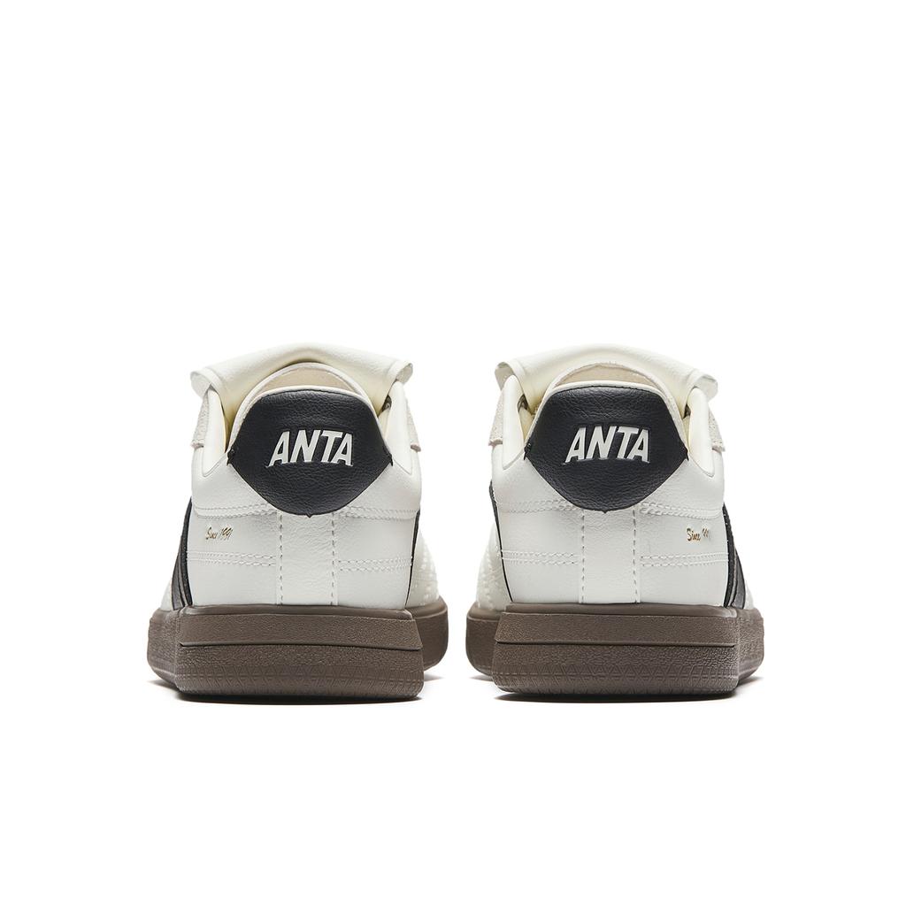 Anta Кеды Flap Skateboard Shoes Женские Слоновая кость Белый/Базовый Черный 922628069-7
