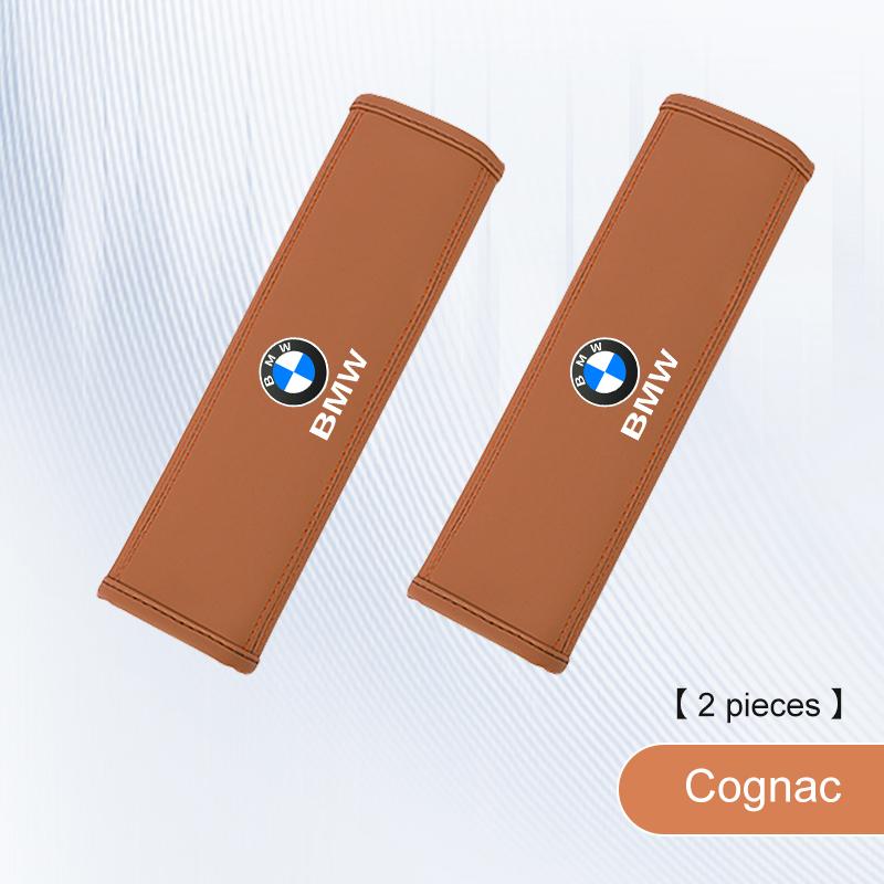 Leather Car Seat Belt Shoulder Pad Protection Cover For BMW X1 X2 X3 X5 X4 X6 X7 1 3 5 7 Series F40 E90 G20 G30 i7 i8 EN0