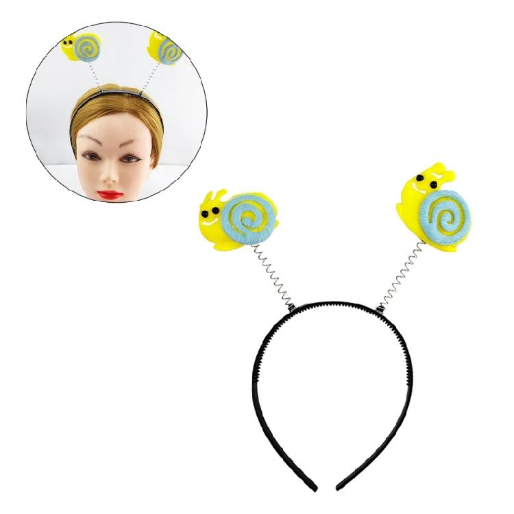 Fun Headband Cartoon Snail for Home Party Decorations for Vacation Travel