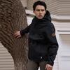 Timberland Af Wr Benton Shell Sports Casual Solid Color Hooded Woven Jacket Men Jacket Black A695W-001
