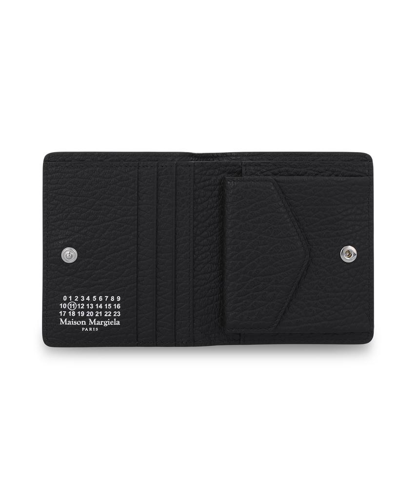 Maison Margiela Stitch Logo Wallet - Black / S56Ui0140P4455T8013