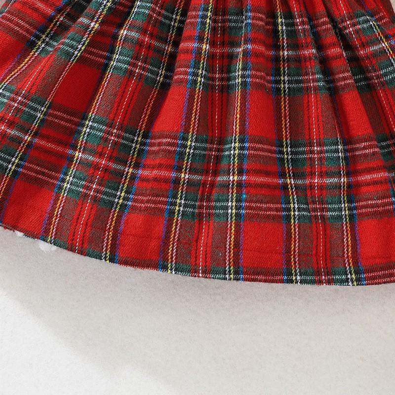 Autumn And Winter Children's Plaid Skirt Baby Baby A-Line Skirt