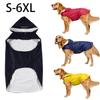 Дождевик для собак Куртка Одежда Светоотражающий водонепроницаемый дождевик-пончо Дождевик для улицы Костюм Товары для животных