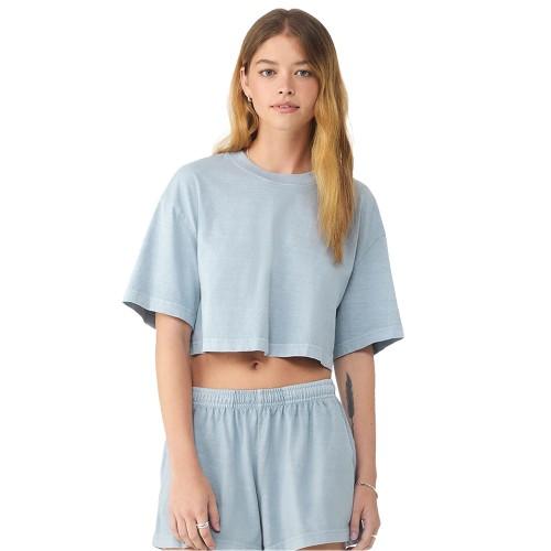 Bella + Canvas Womens/Ladies Heavyweight Crop T-Shirt