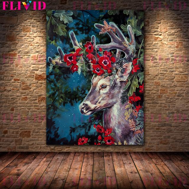 Мейлу, Черная овца, Орел, Черная ворона. Ретро настенная живопись маслом скелет и красный гранат художественный постер