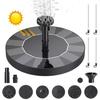 1 Set Solar Fountain Eco-friendly Energy-saving Easy To Install Outdoor Garden Water Pond Floating Fountain Home Decor