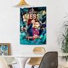 Messi Custom Your Name Wall Decor Tapestry Art For Pet Memorial Birthdaywedding Party Backdrop Family Gift