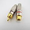 10 шт. RCA Jack Plug Аудио Видео Фиксирующий Кабель RCA Разъем Мужской Женский Позолоченный Гнездо Адаптер-Конвертер