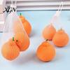Desk Stress Relief Toy 1/2/3/Pcs Orange Squeeze with Mesh Bag Relieving Dekopon Fruit-shaped Tangerine Stretchy Anti-anxiety Simulation Fruit Sensory