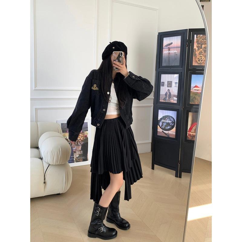 Версия из коровьей кожи, вымытая лошадиная кожа, сигаретные ботинки, тонкая пряжка, короткие ботинки, женские ботинки на высокой толстой подошве, весенне-осенние рыцарские ботинки