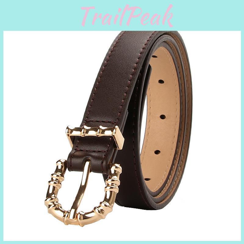 Stylish Womens Faux Leather Waist Belt With Alloy Closure For Work And Leisure Use