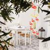1 Set Flamingo Wind Chime Pendant Drop Glue Mold Diy Keychain Coaster Flamingo Wall Hanging Decorative Silicone Mold