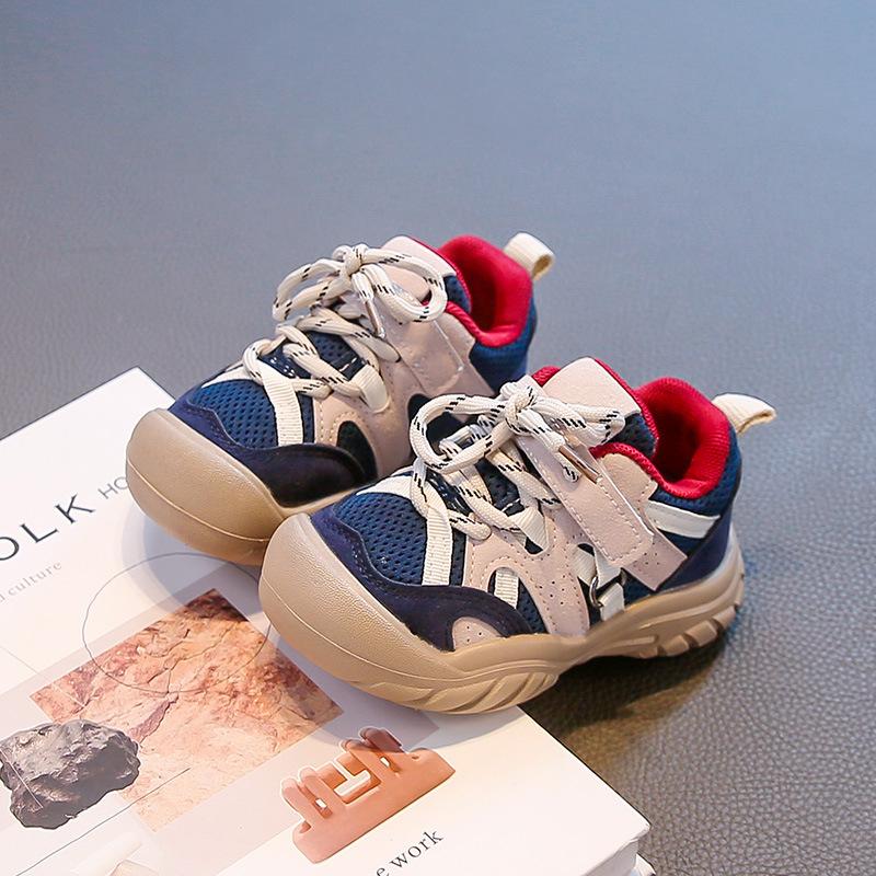 Детская обувь 2025 осень мальчики Япония и Корея немецкие тренировочные туфли девочки студенты уличные вирусные тренды универсальная спортивная обувь прилив