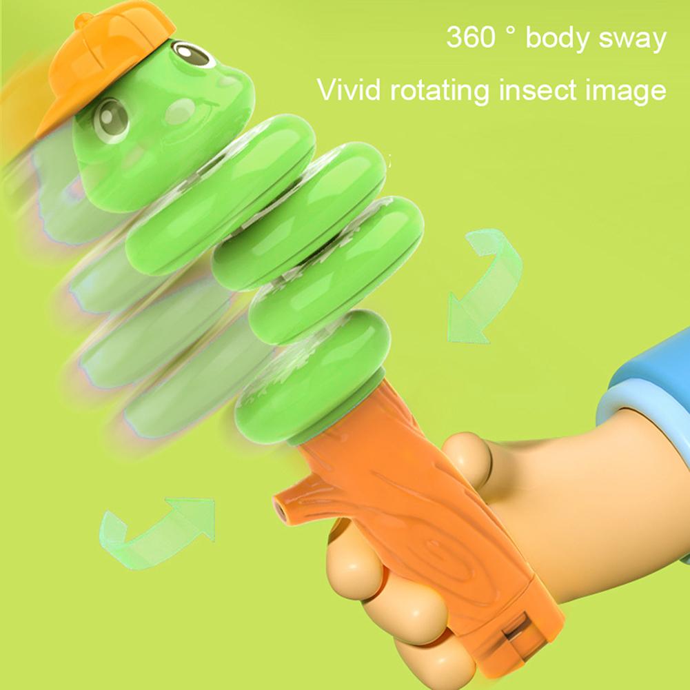 Kids Cartoons Swinging Whistled Toy Portable Lightweight Twists Toy Gift For Birthday