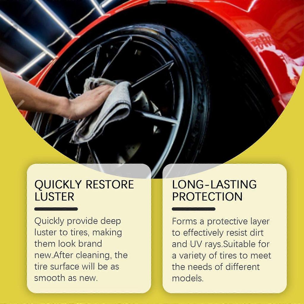 Automobile Wheel Gloss Spray, Automobile Tire Cleaning And Maintenance Polishing Coating Liquid Coating Agent