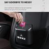 Автомобильная наклейка Мусорное ведро для автомобиля Подвесной корпус для мусора и пыли в автомобиле Контейнер для хранения Для Mercedes Benz C180 C200 C260 C300 W108 W124 W126 W14