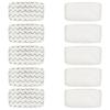 Replacement Pads for Bissell Symphony Pet Vacuum and Steam Mop 1132 1543 1652 Series 1252 1543A 1543T 11321 11326 11328