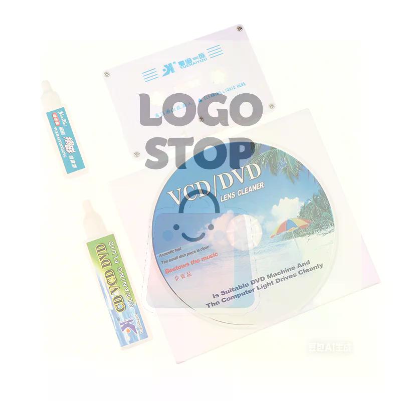 Очиститель линз CD VCD DVD-плеера Очиститель головок аудиокассетной ленты Демагнетизатор Очиститель головок аудиокассетного плеера Влажный/сухой