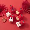 Rabbit Kids Chinese New Year Socks Fortune Cat Longevity Lock Hosiery  New Year